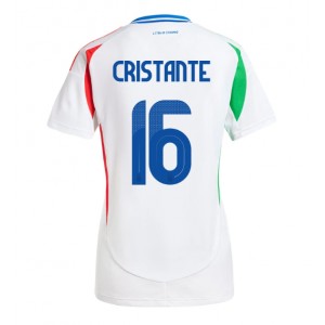 Fotbalové Dres Itálie Bryan Cristante #16 Dámské Venkovní Oblečení ME 2024 Krátký Rukáv